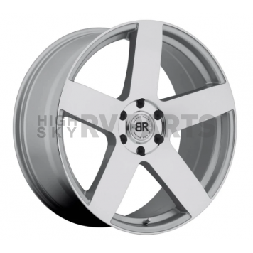 Black Rhino Wheel Everest - 22 x 9.5 Silver With Natural Face - 2295EVE256140S12