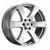Black Rhino Wheel Haka - 20 x 9.5 Silver With Natural Face - 2295HAK256140S12