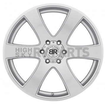 Black Rhino Wheel Haka - 20 x 9.5 Silver With Natural Face - 2295HAK256140S12-2