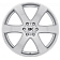 Black Rhino Wheel Haka - 20 x 9.5 Silver With Natural Face - 2295HAK256140S12