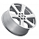 Black Rhino Wheel Haka - 20 x 9.5 Silver With Natural Face - 2295HAK256140S12