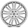 Black Rhino Wheel Kruger - 22 x 9.5 Silver With Natural Face - 2295KRG256140S12