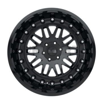 Black Rhino Wheel Fury - 22 x 11.5 Black - 2215FRY-46140B12-1