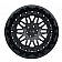Black Rhino Wheel Fury - 22 x 11.5 Black - 2215FRY-46140B12