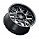 Black Rhino Wheel Reaper - 22 x 11.5 Black With Natural Accents - 2215RPR-46140B12