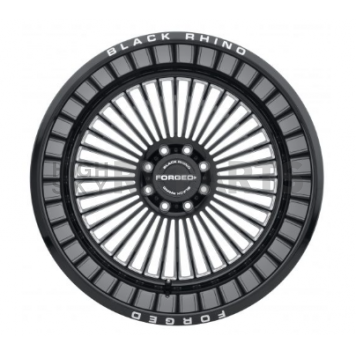 Black Rhino Wheel Horus - 22 x 14 Black With Natural Accents - 2214HRS-66140B12-2