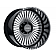 Black Rhino Wheel Horus - 22 x 14 Black With Natural Accents - 2214HRS-66140B12