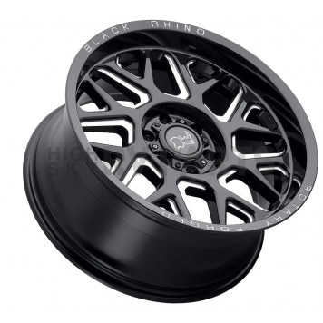 Black Rhino Wheel Reaper - 22 x 14 Black With Natural Accents - 2214RPR-66140B12-2