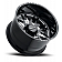Black Rhino Wheel Twister - 22 x 14 Black With Natural Accents - 2214TWS-66140B12R