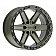 Black Rhino Wheel Henderson - 17 x 9 Olive Green With Black Lip And Bolts - 1790HDS-26140N12