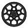 Black Rhino Wheel Overland - 17 x 9.5 Black - 1795VRL066135M87