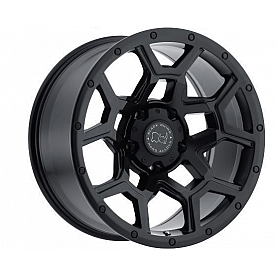 Black Rhino Wheel Overland - 17 x 9.5 Black - 1795VRL066135M87