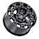 Black Rhino Wheel Cinco - 17 x 9.5 Black With Stainless Bolts - 1795CNC-86140B12