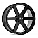 Black Rhino Wheel Karoo - 20 x 9.5 Black - 2095KAR156140M12