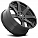 Black Rhino Wheel Mozambique - 22 x 9.5 Black - 2295MZA256140M12