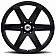 Black Rhino Wheel Peak - 22 x 9.5 Black - 2295PEK256140M12