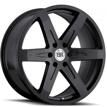 Black Rhino Wheel Peak - 22 x 9.5 Black - 2295PEK256140M12