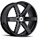 Black Rhino Wheel Peak - 22 x 9.5 Black - 2295PEK256140M12