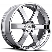 Black Rhino Wheel Pondora - 22 x 9.5 Silver - 2295PND256140C12