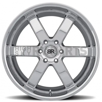 Black Rhino Wheel Pondora - 24 x 10 Silver - 2410PND256140C12-1