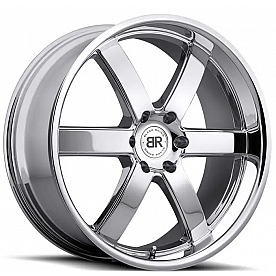 Black Rhino Wheel Pondora - 22 x 9.5 Silver - 2295PND256140C12