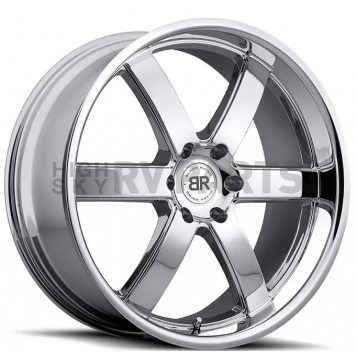 Black Rhino Wheel Pondora - 24 x 10 Silver - 2410PND256140C12