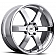 Black Rhino Wheel Pondora - 24 x 10 Silver - 2410PND256140C12