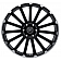 Black Rhino Wheel Spear - 22 x 9.5 Black With Natural Lip - 2295SPR256140F12