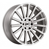 Black Rhino Wheel Spear - 22 x 9.5 Silver With Natural Lip - 2295SPR256140S12
