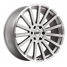 Black Rhino Wheel Spear - 22 x 9.5 Silver With Natural Lip - 2295SPR256140S12