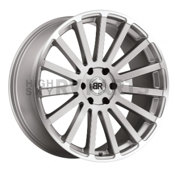Black Rhino Wheel Spear - 22 x 9.5 Silver With Natural Lip - 2295SPR256140S12