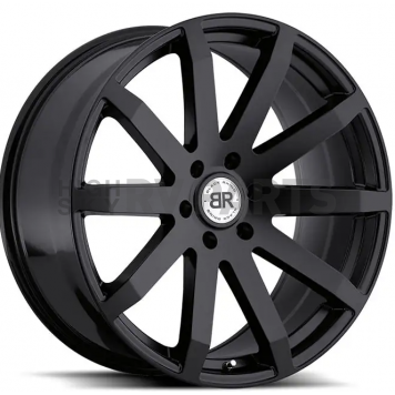 Black Rhino Wheel Traverse - 22 x 9.5 Black - 2295TRV256140M12