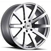 Black Rhino Wheel Traverse - 22 x 9.5 Silver With Natural Face - 2295TRV256140S12