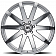 Black Rhino Wheel Traverse - 22 x 9.5 Silver With Natural Face - 2295TRV256140S12