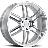 Black Rhino Wheel Katavi - 24 x 10 Silver With Natural Face - 2410KTV206140S12