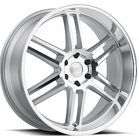 Black Rhino Wheel Katavi - 24 x 10 Silver With Natural Face - 2410KTV206140S12