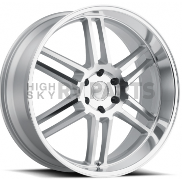 Black Rhino Wheel Katavi - 24 x 10 Silver With Natural Face - 2410KTV206140S12