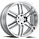 Black Rhino Wheel Katavi - 24 x 10 Silver With Natural Face - 2410KTV206140S12
