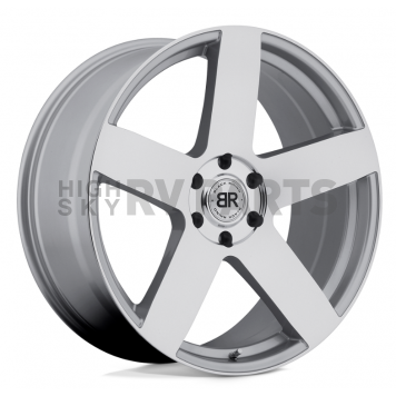 Black Rhino Wheel Everest - 24 x 10 Silver With Natural Face - 2410EVE256140S12