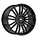 Black Rhino Wheel Kruger - 24 x 10 Black - 2410KRG256140B12