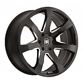 Black Rhino Wheel Mozambique - 24 x 10 Black With Natural Accents - 2410MZA256140B12