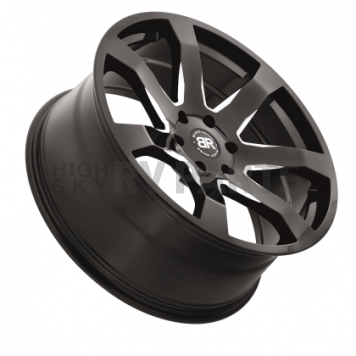 Black Rhino Wheel Mozambique - 24 x 10 Black With Natural Accents - 2410MZA256140B12-2