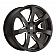 Black Rhino Wheel Mozambique - 24 x 10 Black With Natural Accents - 2410MZA256140B12