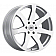 Black Rhino Wheel Mozambique - 24 x 10 Silver With Natural Face - 2410MZA256140S12