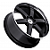 Black Rhino Wheel Pondora - 24 x 10 Black With Natural Lip - 2410PND256140B12