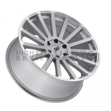 Black Rhino Wheel Spear - 24 x 10 Silver With Natural Lip - 2410SPR256140S12-2