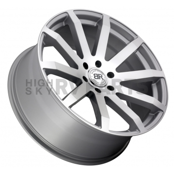 Black Rhino Wheel Traverse - 24 x 10 Silver With Natural Face - 2410TRV256140S12-1