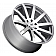 Black Rhino Wheel Traverse - 24 x 10 Silver With Natural Face - 2410TRV256140S12