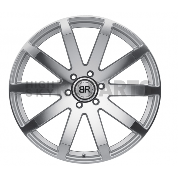 Black Rhino Wheel Traverse - 24 x 10 Silver With Natural Face - 2410TRV256140S12-2