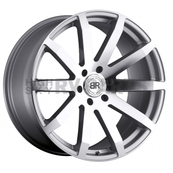 Black Rhino Wheel Traverse - 24 x 10 Silver With Natural Face - 2410TRV256140S12